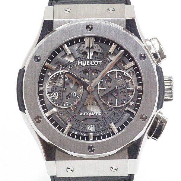HUBLOT ウブロ メンズ腕時計 クラシック フュージョン アエロフュージョン クロノグラフ チタニウム 525NX0170LR 通販 ショッピング