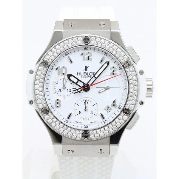 ウブロ ビッグバン　スチールホワイト　ベゼルダイヤ　342SE230RW114 メンズ 腕時計 :OA801967:いすず質店 - 通販ショッピング