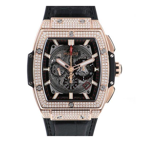 ウブロ スピリット・オブ・ビッグバン キングゴールド ベゼルダイヤモンド 601OX0183LR1704 スケルトン文字盤 グレー メンズ 腕時計 中古 :W171685:ジェムキャッスルゆきざき - 通販ショッピング
