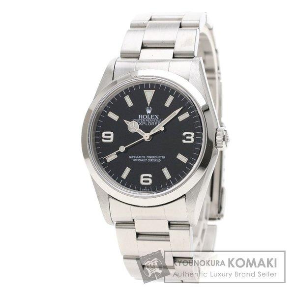 ROLEX ロレックス 14270 エクスプローラー1 腕時計 ステンレススチール メンズ 中古 :00311004:ブランド京の蔵小牧 - 通販ショッピング
