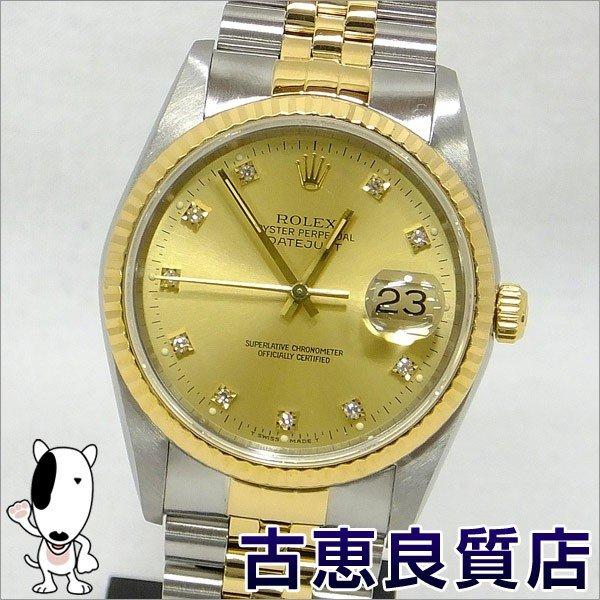 美品 ロレックス ROLEX デイトジャスト メンズ 腕時計 オートマチック 自動巻き腕時計 新品仕上げ済み 通販