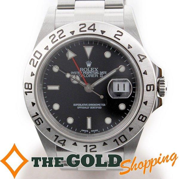 ロレックス エクスプローラーII 16570 F番 黒文字盤 時計 腕時計 メンズ 男性用 ROLEX :snt-02026:THE GOLD ショッピング ヤフー店 - 通販ショッピング
