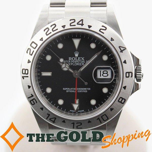 ロレックス エクスプローラー2 16570 G番 黒文字盤 オーバーホール済み 時計 腕時計 メンズ 男性用 ROLEX :snt-02077:THE GOLD ショッピング ヤフー店 - 通販ショッピング