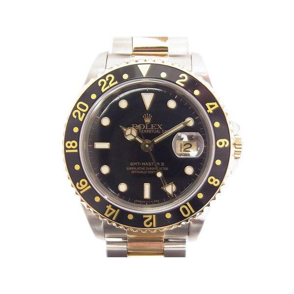 【新宿店】【中古】ROLEX ロレックス 16713　GMT...