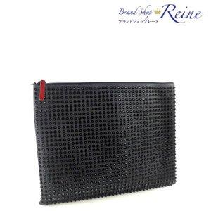 クリスチャンルブタン（Christian Louboutin） Peter Pouch スパイクスタッズ クラッチ バッグ新品 通販 ショッピング