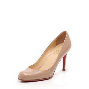 クリスチャンルブタン Christian louboutin パンプス ヒール SIMPLE PUMP シンプル ベージュ 37 シューズ 24cm 3080263 レディース【中古】【ベクトル 古着】 :114-201808201459:ブランド古着販売のベクトル - 通販ショッピング