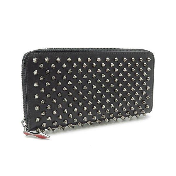 Christian Louboutin クリスチャンルブタン ラウンドファスナー長財布 パネトーネ 1165065 Panettone Wallet スタッズ 未使用品 :81735:つるや質店 - 通販ショッピング