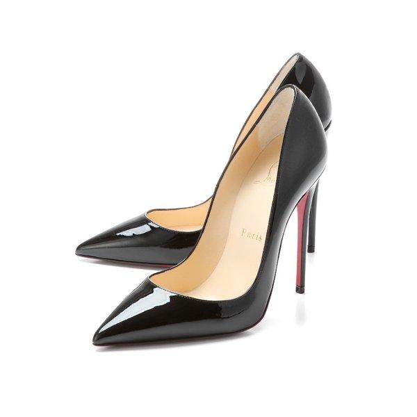 Christian Louboutin　クリスチャン ルブタン ポインテッドトゥ パンプス SO KATE　ソー ケイト 3130694 BK01 :18759:インポートショップドゥーブル - 通販ショッピング