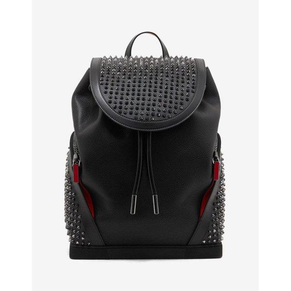 クリスチャン ルブタン Christian Louboutin メンズ バックパック・リュック バッグ Explorafunk Leather Spikes Backpack Black :cb2-ffd228edad:フェルマート fermart シューズ - 通販ショッピング