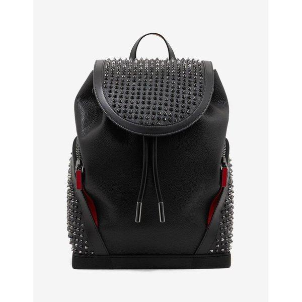 クリスチャン ルブタン Christian Louboutin メンズ バックパック・リュック バッグ Explorafunk Leather Spikes Backpack Black :cb2-ffd228edad:フェルマート fermart シューズ - 通販ショッピング