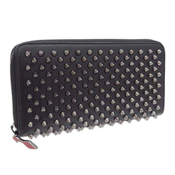 Christian Louboutin クリスチャンルブタン ラウンドファスナー長財布 パネトーネ 1165065 スタッズ Panettone Zipped Continental Wallet 未使用品 :87525:つるや質店 - 通販ショッピング