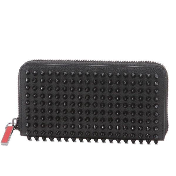 Christian Louboutin　クリスチャン ルブタン ラウンドファスナー長財布 PANETTONE SPIKES　パネトーン スパイクス 1165044 CM53 :22632:インポートショップドゥーブル - 通販ショッピング