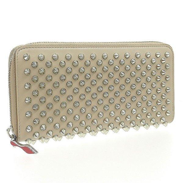 Christian Louboutin クリスチャンルブタン ラウンドファスナー長財布 パネトーネ 長財布 スタッズ Panettone Zipped Continental Wallet :84935:つるや質店 - 通販ショッピング