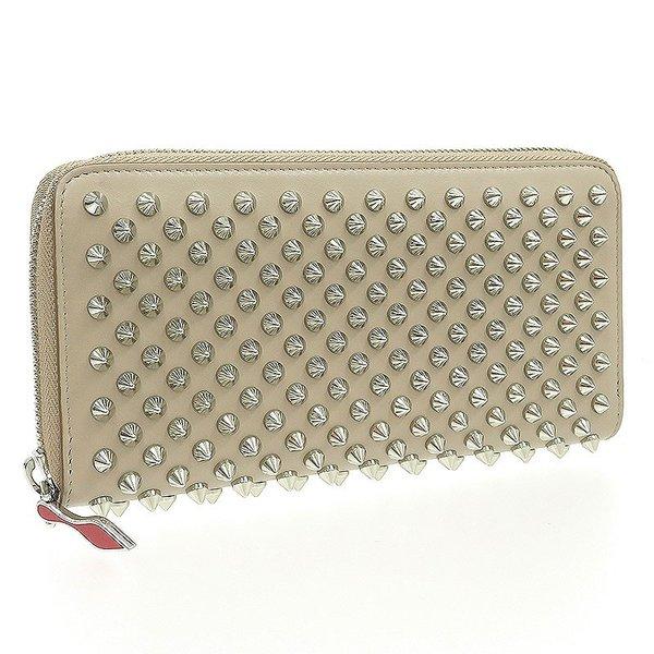 Christian Louboutin クリスチャンルブタン ラウンドファスナー長財布 パネトーネ 長財布 スタッズ Panettone Zipped Continental Wallet :84935:つるや質店 - 通販ショッピング