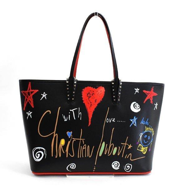 クリスチャンルブタン Christian Louboutin トートバッグ ショルダートートバッグ　カバタルビタグ 1185010 カーフ 未使用品 1312429_新宿店 :1312429:ロデオドライブ-Yahoo!ショップ - 通販ショッピング