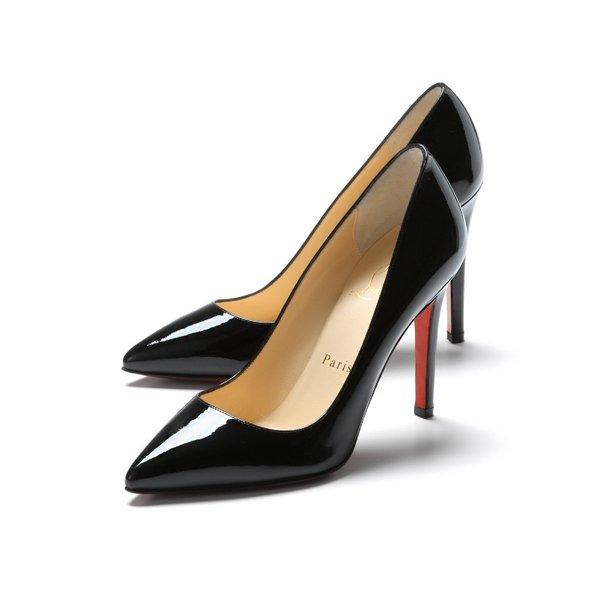 Christian Louboutin　クリスチャン ルブタン ポインテッドトゥ パンプス PIGALLE　ピガール 3080680 BK01 :16782:インポートショップドゥーブル - 通販ショッピング