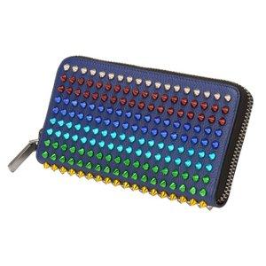 Christian Louboutin 1175059 M PANETTONE WALLET CALF EMPIRE/SPIKES MIX クリスチャン ルブタン パネトーネ ウォレット 財布 レザー カーフスキン スパイクス :otr0697:リパブリック - 通販ショッピング