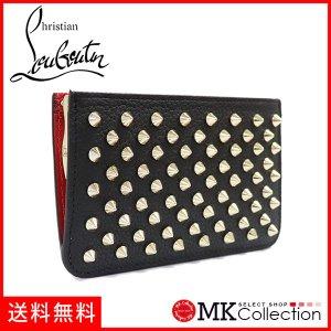 クリスチャン ルブタン コインケース レディース CHRISTIAN LOUBOUTIN coin purse 小銭入れ 3185118 CM6S BLACK/GP :3185118-cm6s-black-gp:MK collection - 通販ショッピング