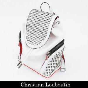 Christian Louboutin(クリスチャン ルブタン) バックパック リュックサック ホワイト 1185202 Explorafunk Backpack :1185202:taiseido - 通販ショッピング