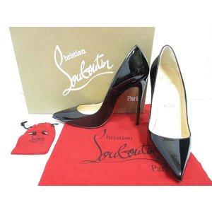 新品 クリスチャンルブタン Christian louboutin SO KATE 120 PATENT ブラック 黒 パンプス ポインテッドトゥ パテント レザー ☆激安★ 通販