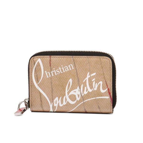 Christian Louboutin　クリスチャン ルブタン コインケース PANETTONE KRAFT LOUBI　パネトーン クラフト ルビ 3185123 F036 :25634:インポートショップドゥーブル - 通販ショッピング