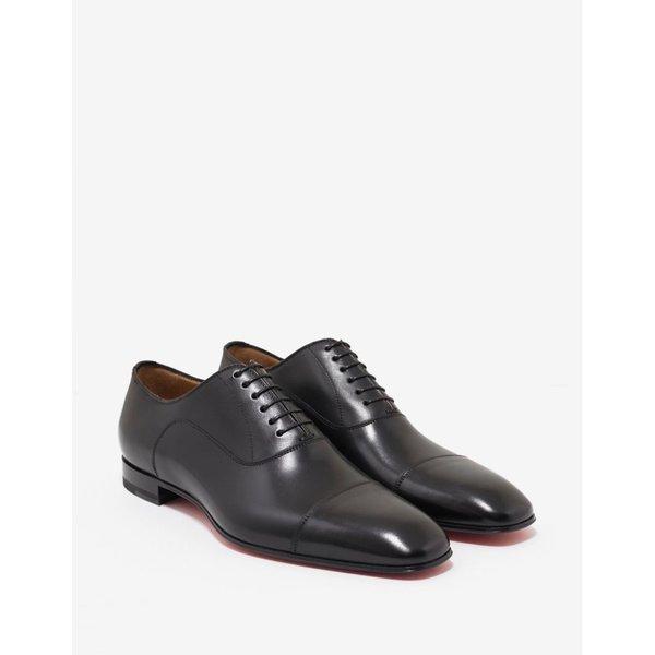 クリスチャン ルブタン Christian Louboutin メンズ 革靴・ビジネスシューズ シューズ・靴 Greggo Flat Leather Oxford Shoes Black :cb2-ffd316e831:フェルマート fermart シューズ - 通販ショッピング