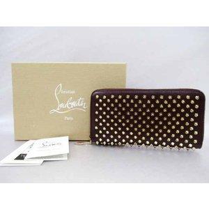 クリスチャンルブタン Christian louboutin panettone wallet スタッズ 長財布 ☆激安★ メンズ レディース 通販