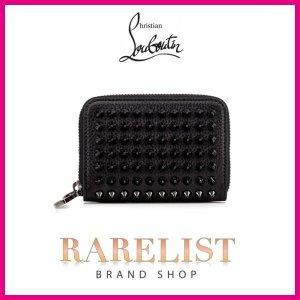 クリスチャンルブタン Christian Louboutin 財布 コインケース カードケース 新作 ブラック スタッズ ラウンドファスナー レザー 本革 ロゴ :CHRISTIANLOUBOUTIN1165052CM53000M6931175100M6811175147W0321175161P1381175147Y073:ブランドショップRARELIST - 通販ショッピング