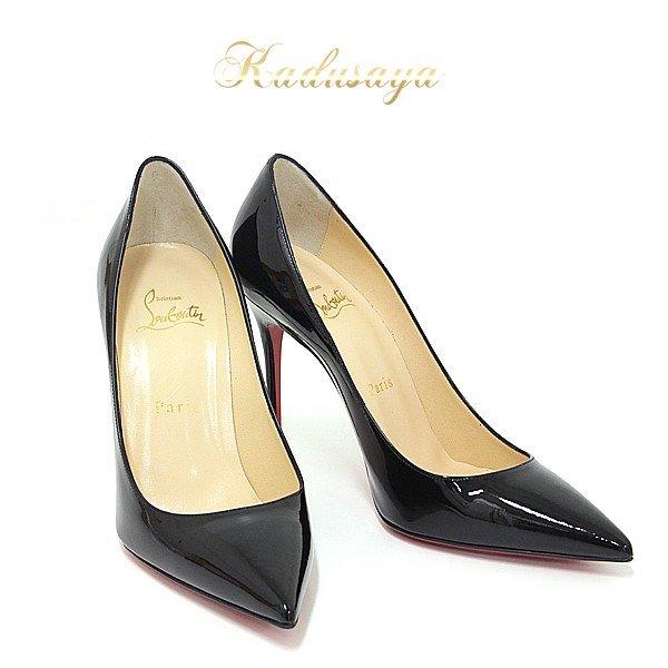 クリスチャンルブタン CHRISTIAN LOUBOUTIN パンプス Decollete 554 100mm ブラック パテントレザー 365(235cm）3120836 BK01 未使用品 :F-57615:質かづさや - 通販ショッピング