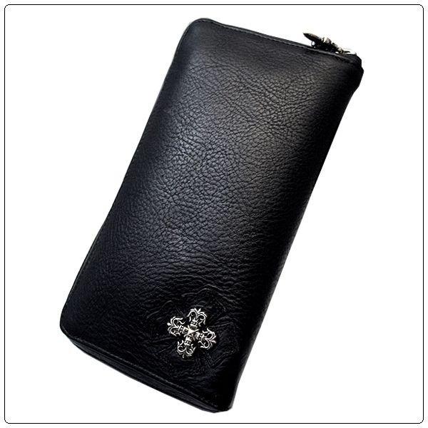 クロムハーツ 財布（Chrome Hearts）REC F ZIP＃2 フィリグリープラスブラック ヘビーレザー :CW110SLFPBK:amsonline store - 通販ショッピング