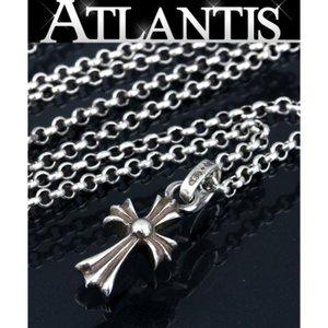 CHROME HEARTS 銀座 クロムハーツ ベビーファットクロス ロールチェーン ネックレス 18インチ :074854:atlantis - 通販ショッピング