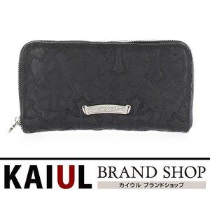 クロムハーツ セメタリー クロス ラウンドファスナー 長財布 レザー ブラック 黒 シルバー金具 Bランク :114818:KAIULヤフーショップ - 通販ショッピング