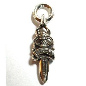 CHROME HEARTS (クロムハーツ) dagger silver charm / #5 ダガー シルバー チャーム ネックレス :chromehearts-charm-013114:American Outfitters - 通販ショッピング