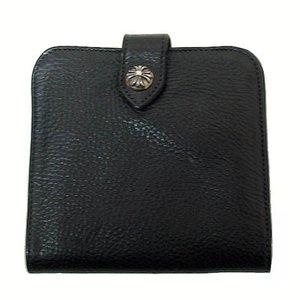 クロムハーツ スクエア ボタン ビル(ブラック) WALLET-SQ BUTTON BILL :ch-sqbillfold:フロムLA - 通販ショッピング