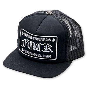 【CHROME HEARTS　クロムハーツ　アパレル　キャップ】トラッカーキャップ-FUパッチ 2020/2021年AW人気アイテム