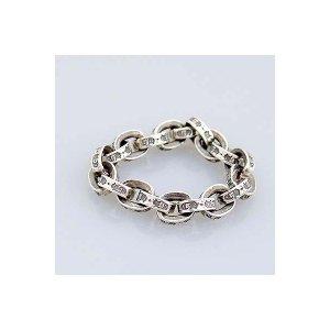 クロムハーツ Chrome Hearts リング ペーパーチェーンリング Paper Chain Ring :ch-r-paperchain:フロムLA - 通販ショッピング