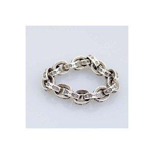 クロムハーツ Chrome Hearts リング ペーパーチェーンリング Paper Chain Ring :ch-r-paperchain:フロムLA - 通販ショッピング