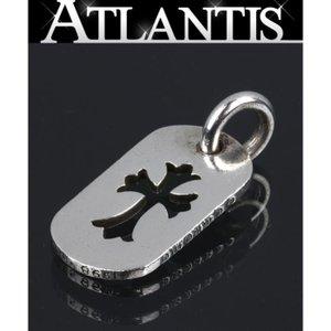 CHROME HEARTS 銀座 クロムハーツ カットアウト スモール ドッグタグ ネックレス トップ シルバー 925 :073477:atlantis - 通販ショッピング