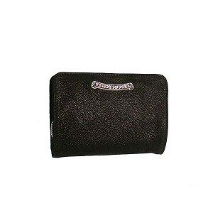 クロムハーツ Chrome Hearts　ジョーイ デストロイド　レザー ウォレット （ブラック） :ch-joey-destro-blk:フロムLA - 通販ショッピング