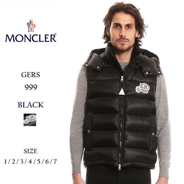 モンクレール ダウンベスト MONCLER ナイロン フード...