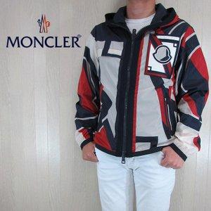 モンクレール MONCLER メンズ ナイロン ジャケット アウター ブルゾン ジップパーカー 4060805 539CP/455/ネイビー サイズ：1/3 :key-20180201-031:madoricci - 通販ショッピング