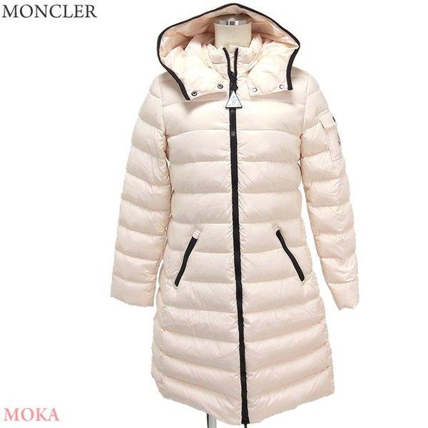 モンクレール ダウン ロングコート Moka レディースサイズ 12a限定 529 ピンクベージュ Moncler Kids Vcs4001 A3