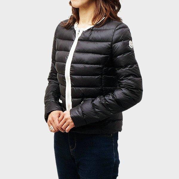秋冬トレンドをうまく押さえ モンクレール MONCLER ライトダウンジャケット クリスタル CRISTAL ブラック レディース