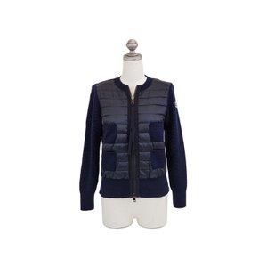 MONCLER モンクレール ダウンジャケット レディース 2017年秋冬新作 94748 00 98125 M TRIC CARD 778 NAVY ネイビー ダウンコート ノーカラー :n17aw94748778:インポートブランドサバティーニ - 通販ショッピング