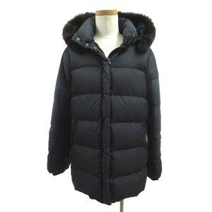 モンクレール MONCLER ダウンジャケット コート VALENTINE ヴァレンティーヌ ファー 黒 ブラック 00 茶タグ 国内正規品 アウター 上着 レディース【中古】 :121-901804200025:ブランド古着販売のベクトル - 通販ショッピング