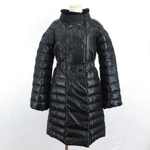 モンクレール MONCLER ジュリエット JULIETTE ダウン コート ジャケット ロング ダブル ラビットファー 黒 アウター ☆激安★ レディース 通販