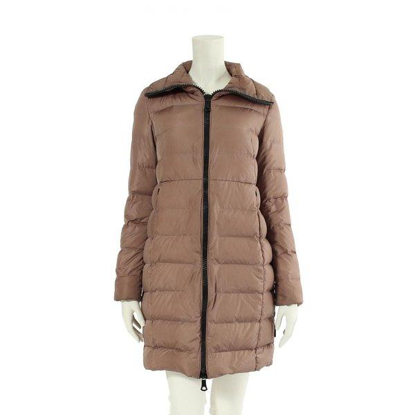 モンクレール MONCLER ダウンコート ロングコート ナイロン ピンクベージュ ARGELES レディース 通販 ショッピング