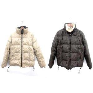 モンクレール MONCLER ダウンジャケット ベンジャミン BENJAMIN リバーシブル ベージュ 茶 メンズ 通販