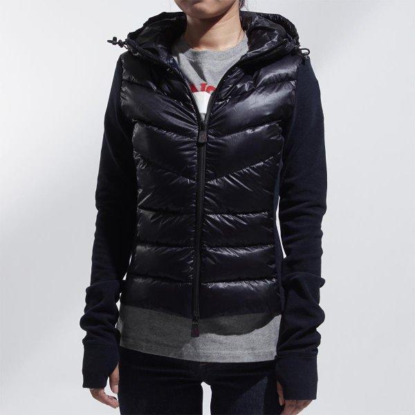 モンクレール MONCLER ダウン入りジップジャケット ブ...