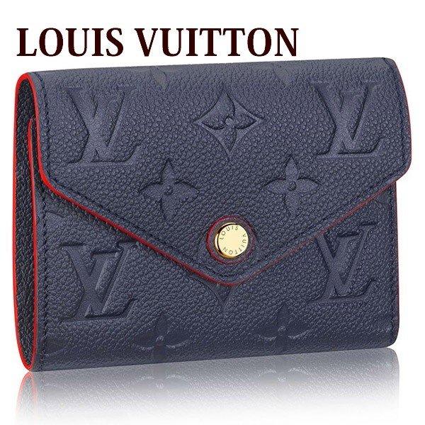 ルイヴィトン 新品 LOUIS VUITTON 財布 三つ折り財布 ポルトフォイユ・ヴィクトリーヌ モノグラム・アンプラント マリーヌルージュ M64577 ブランド :vuitton-244:バッグ 財布のプルミエール - 通販ショッピング